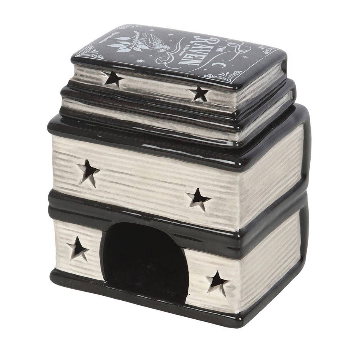 Gothic Book Stack Wax Burner
