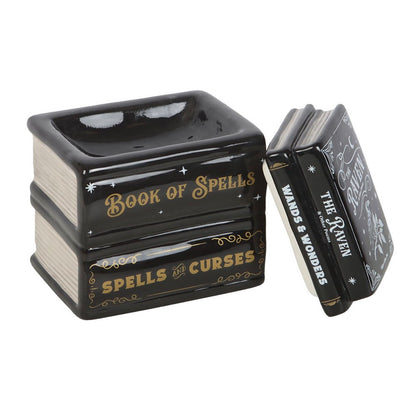 Gothic Book Stack Wax Burner