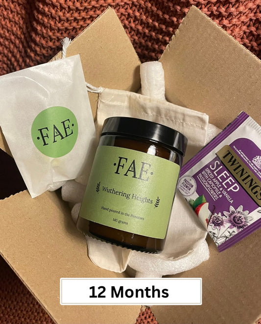 12 Months - Bookish Candle Subscription Gift