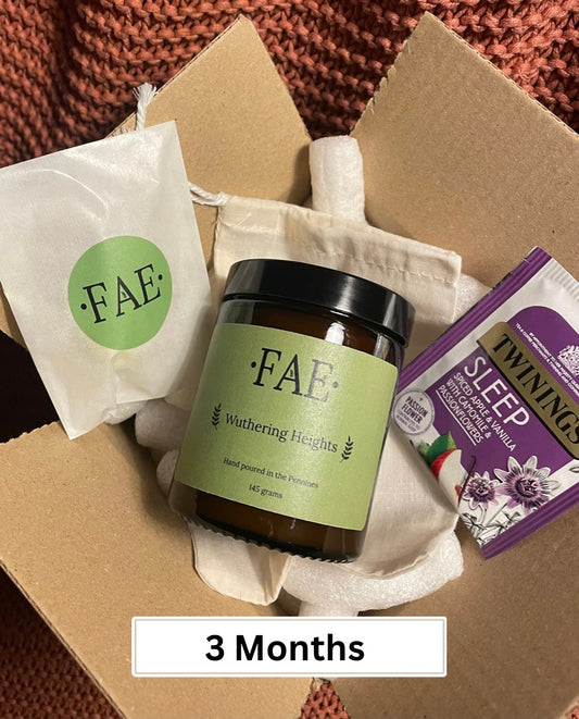 3 Months - Bookish Candle Subscription Gift